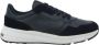 Tommy Hilfiger Faston sneaker van leer met suède details - Thumbnail 1