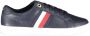 Tommy Hilfiger Sportieve Blauwe Veterschoenen met Contrastdetails Blue - Thumbnail 84