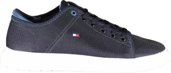 Tommy Hilfiger Blauwe Lichtgewicht Cupsole Sneakers Blue Heren