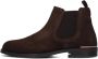 TOMMY HILFIGER Chelsea Boots Heren Core Rwb Hilfiger Chelsea Maat: 43 Materiaal: Suède Kleur: Bruin - Thumbnail 2