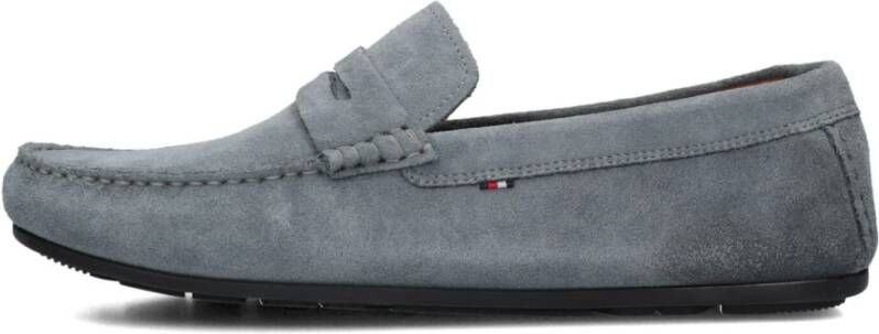 Tommy Hilfiger Casual Loafers Driver in Grijs Gray Heren