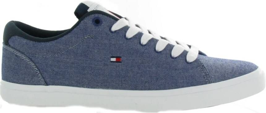 Tommy Hilfiger Chambray Vulc Lightweight Stripes Schoenen Blue Dames