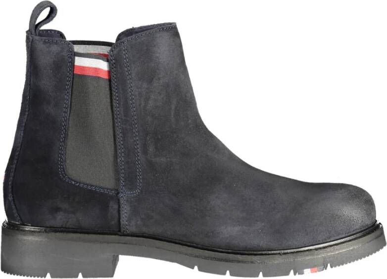 Tommy Hilfiger Chelsea Boots Blauw Heren