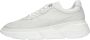 TOMMY HILFIGER Lage Sneakers Dames Chunky Sole Sneaker Maat: 41 Materiaal: Leer Kleur: Wit - Thumbnail 3