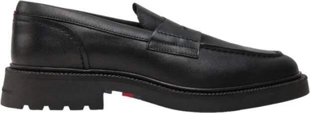 Tommy Hilfiger Comfort Leren Loafers Black Heren