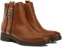 Tommy Hilfiger Leren enkellaarzen voor dames Fw0Fw05181 Brown Dames - Thumbnail 1