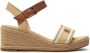 Tommy Hilfiger Sleehaksandaaltjes WEBBING WEDGE SANDAL zomerschoen sandaal keilhak met verstelbare gesp - Thumbnail 23