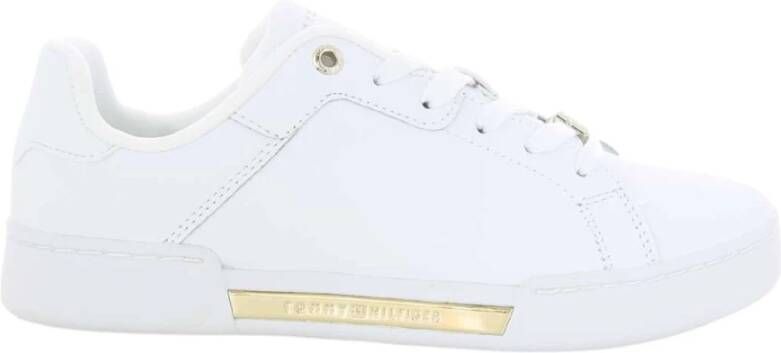 Tommy Hilfiger Damesschoenen Wit Fw0Fw07116 White Dames