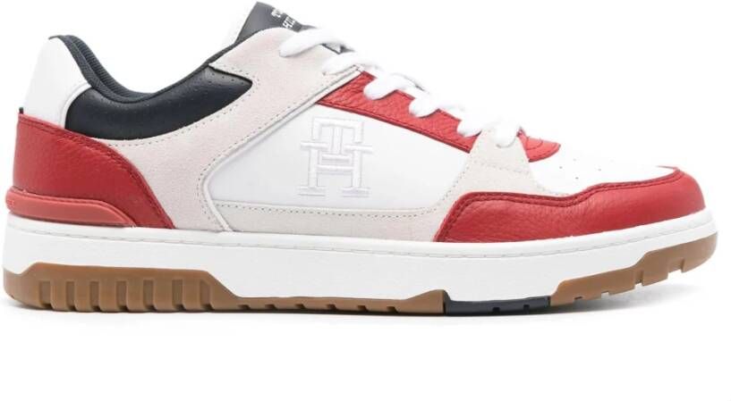 Tommy Hilfiger Donkere Magma Straatblok Mand Multicolor Heren