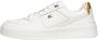 Tommy Hilfiger Essential Basket Sneaker Wit Leer White Dames - Thumbnail 9