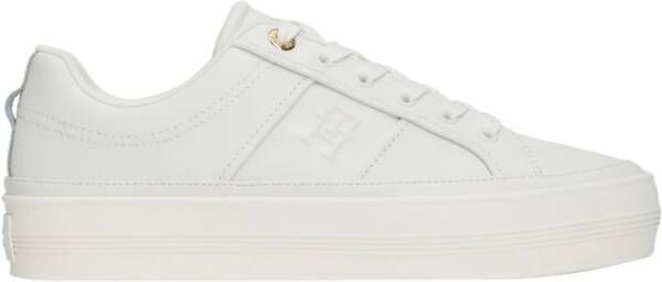 Tommy Hilfiger Essentiële Beige Sneakers Beige Dames