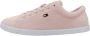 Tommy Hilfiger Flag Lace-Up Sneakers Pink Dames - Thumbnail 1