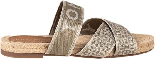 Tommy Hilfiger Flip Flops Beige Dames