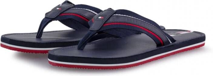 Tommy Hilfiger Flip Flops Blauw Heren