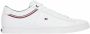 Tommy Hilfiger Sneakers ESSENTIAL LEATHER SNEAKER DETAIL met strepen in tommy-kleuren - Thumbnail 9