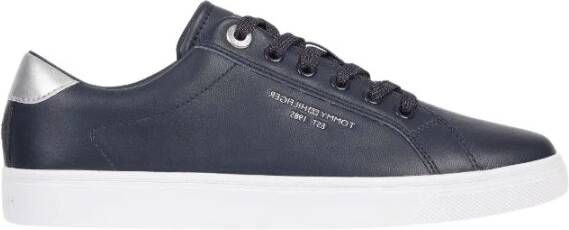 Tommy Hilfiger Fw0Fw06147Dw5 Sneakers Blauw Dames