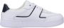 TOMMY HILFIGER Lage Sneakers Dames Th Prep Court Maat: 36 Materiaal: Leer Kleur: Wit - Thumbnail 3