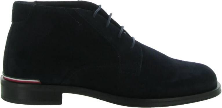 Tommy Hilfiger Gewatteerde Low Top Boot Blue Heren