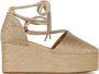 Tommy Hilfiger Gouden Sandalen voor Stijlvolle Zomer Beige Dames - Thumbnail 3