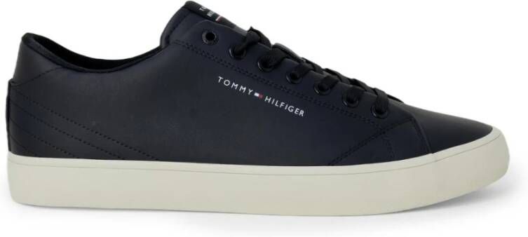 Tommy Hilfiger Heren Instappers Zwart Herfst Winter Zwart Heren