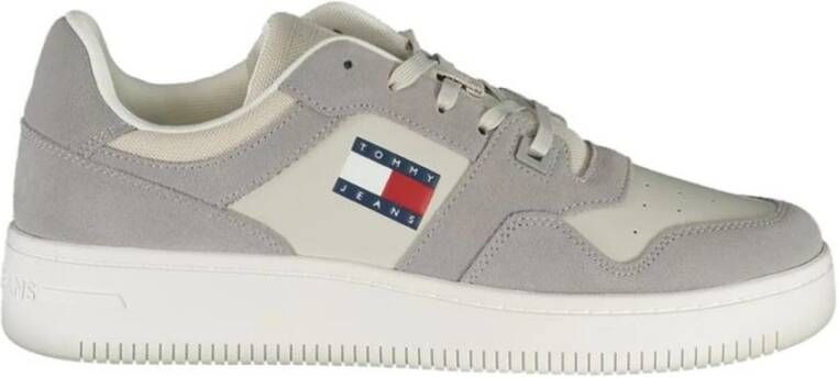 Tommy Hilfiger Heren Sports Sneaker met Logo Accents Gray Heren