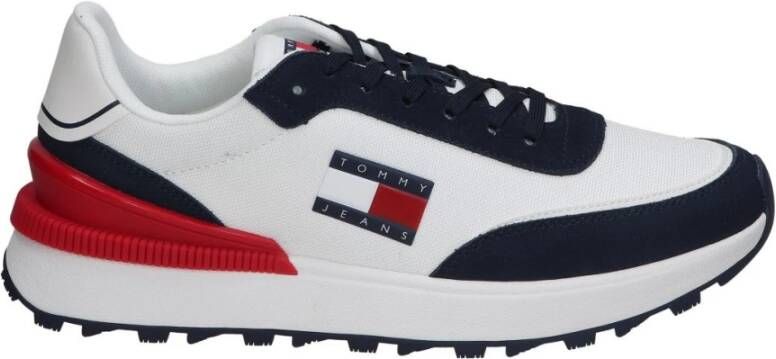 Tommy Jeans Technische Runner Schoenen Collectie Polyester Samenstelling Multicolor Heren