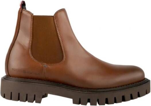 Tommy Hilfiger Chelsea boots met labeldetails model 'PREMIUM'