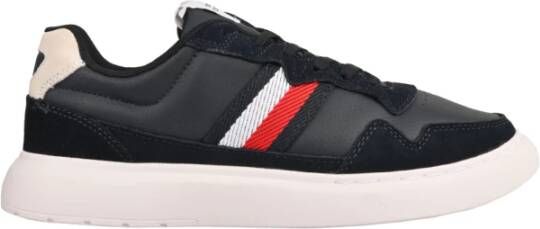 Tommy Hilfiger Lage Model Sneaker in Iconische Merkkleuren Blue Heren