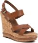 Tommy Hilfiger Wedges in bruin voor Dames grootte: 41 - Thumbnail 2