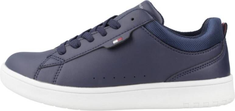 Tommy Hilfiger Laag Gesneden Vetersneaker Blue Heren