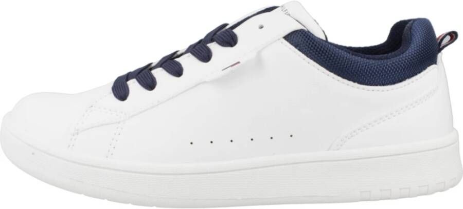 Tommy Hilfiger Laag Gesneden Vetersneaker White Heren