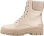 Tommy Hilfiger Beige Vetersluiting Enkellaarsje Beige Dames - Thumbnail 5