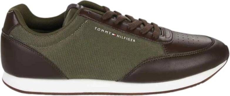 Tommy Hilfiger Lage Sneakers Brown Heren