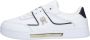 TOMMY HILFIGER Lage Sneakers Dames Th Prep Court Maat: 36 Materiaal: Leer Kleur: Wit - Thumbnail 9