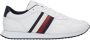 Tommy Hilfiger Plateausneakers RUNNER EVO LTH MIX ESS vrijetijdsschoen halfschoen veterschoen met zijstrepen - Thumbnail 11