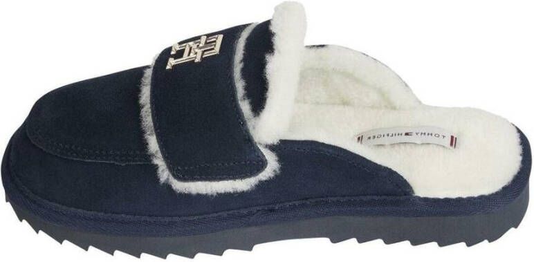 Tommy Hilfiger Thgram mocassin pantoffels Blue Dames