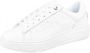 Tommy Hilfiger Vetersneakers met ronde neus en merkdetails White Dames - Thumbnail 2