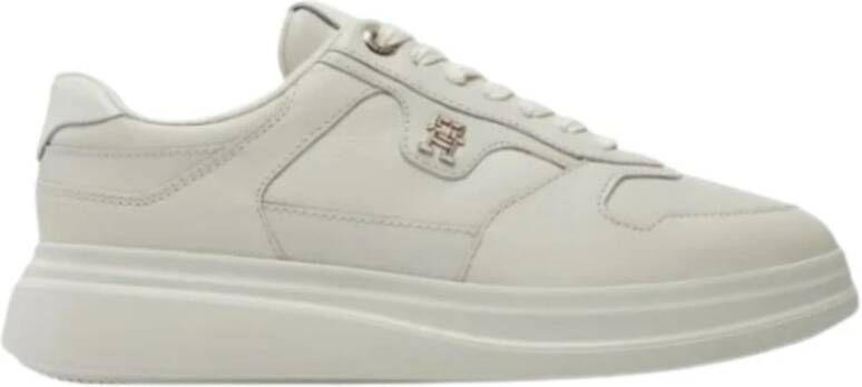 Tommy Hilfiger Lux Pointy Court Sneaker White Dames