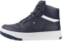 Tommy Hilfiger Mid-Cut Lace-Up Sneaker Blue Dames - Thumbnail 2