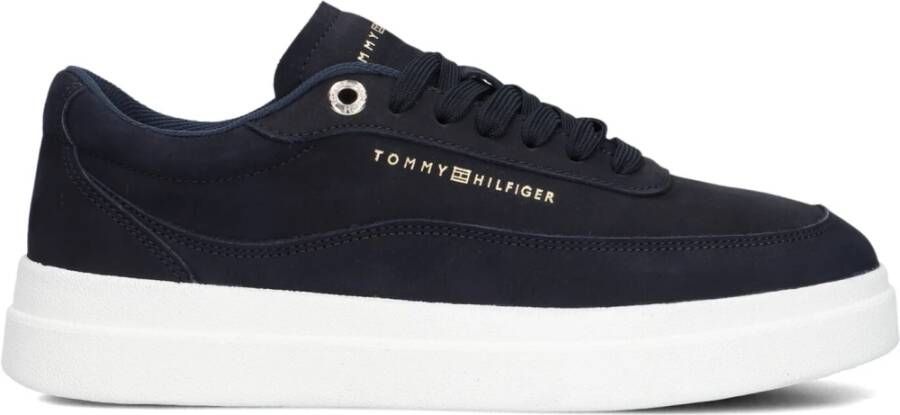 Tommy Hilfiger Moderne Court Sneaker Marineblauw Blue Dames