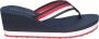 Tommy Hilfiger Dianets CORPORATE WEDGE BEACH SANDAL - Thumbnail 15