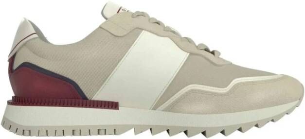 Tommy Hilfiger Retro Runner Logo Dames Sneakers Beige Dames