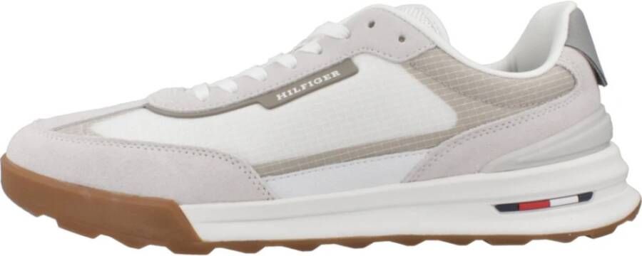 Tommy Hilfiger Retro Runner Seasonal Sneakers White Heren