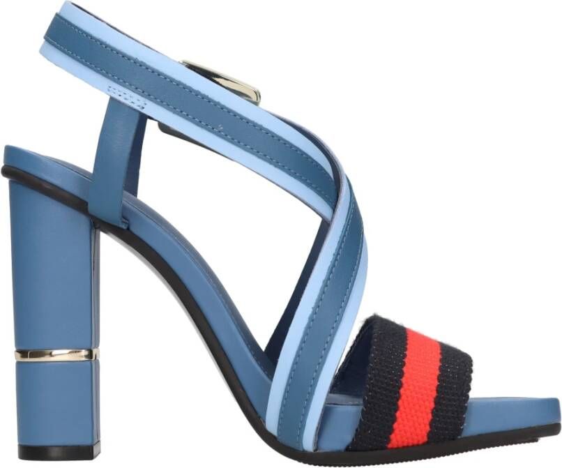 Tommy Hilfiger Sandalen Blauw Blue Dames