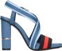 Tommy Hilfiger Sandalen Blauw Blue Dames - Thumbnail 1