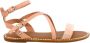 Tommy Hilfiger Sandalen in roze voor Dames Essential Tommy Flat Sandal - Thumbnail 1