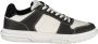 Tommy Hilfiger Zwarte Polyester Sneaker met Veters Contrastdetails Logo Black Heren - Thumbnail 1