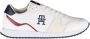 Tommy Hilfiger Geborduurde Lace-Up Sports Sneaker White Heren - Thumbnail 6