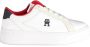 Tommy Hilfiger Leren sneakers met plateauzool model 'PLATFORM COURT' - Thumbnail 1