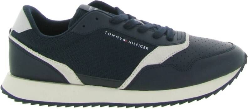 Tommy Hilfiger Seizoensmix Streetsneakers Blue Heren